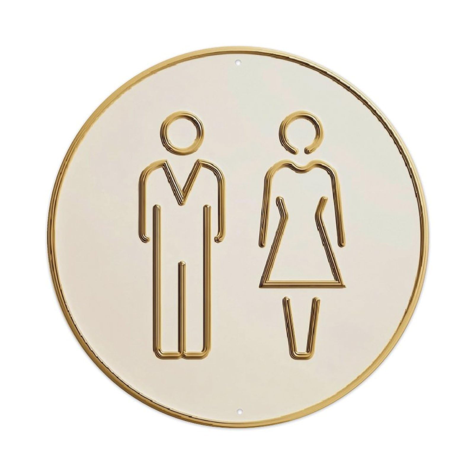 Male And Female Symbols Tin Sign Metal Poster Vintage Metal Signs for Home Man Cave Bar Cafe Kitchen laundry room Wall Decorations Gift 8x8Inch