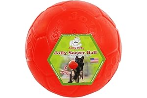 Jolly Pets Jolly Soccer Ball: An Indestructible Dog Toy for All Breed Sizes