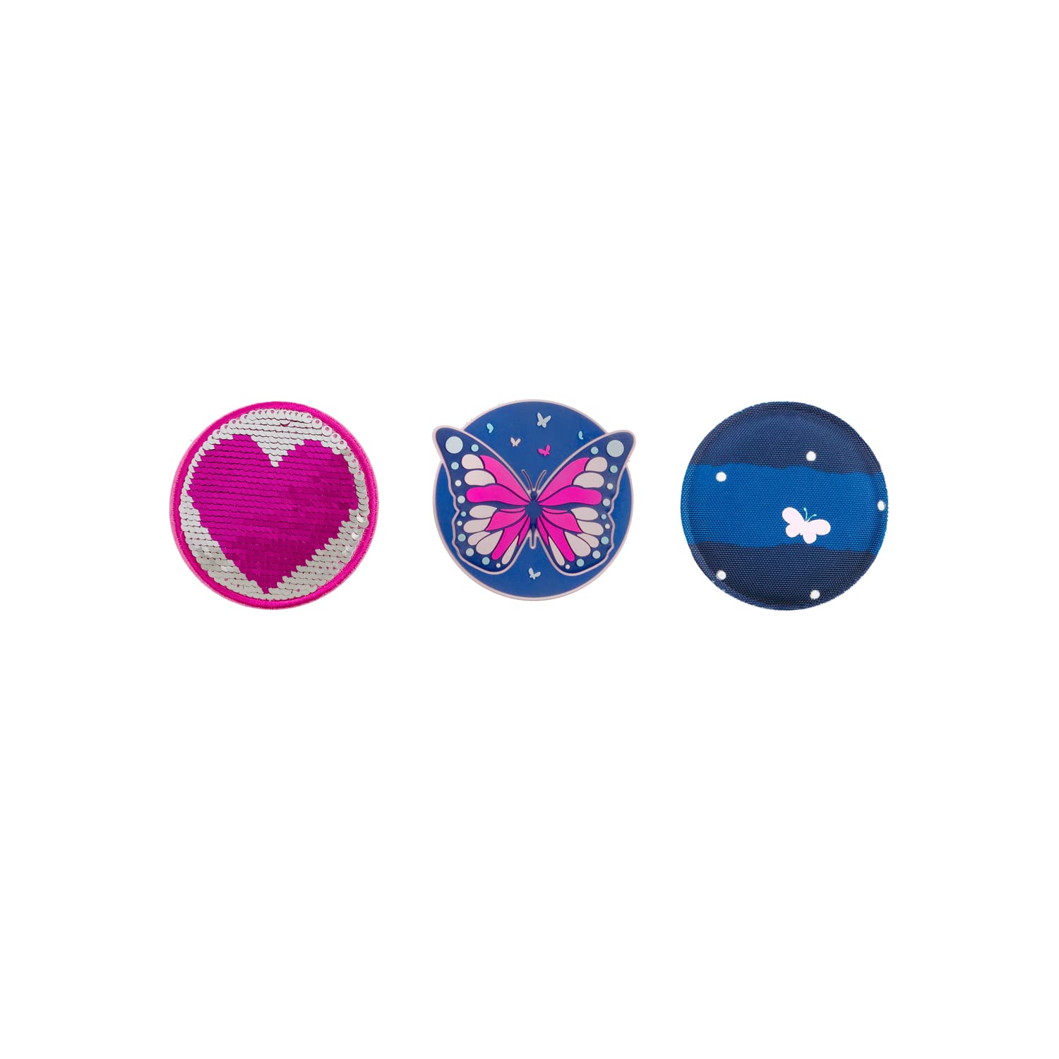Schneiders 78393-072 - Schulranzen Ergolite Lucky Girl, 9-teiliges Set mit Schultasche, Federmäppchen, Schlamper, Sportbeutel, 3 Klett-Motiven und 2 Leuchtstäben