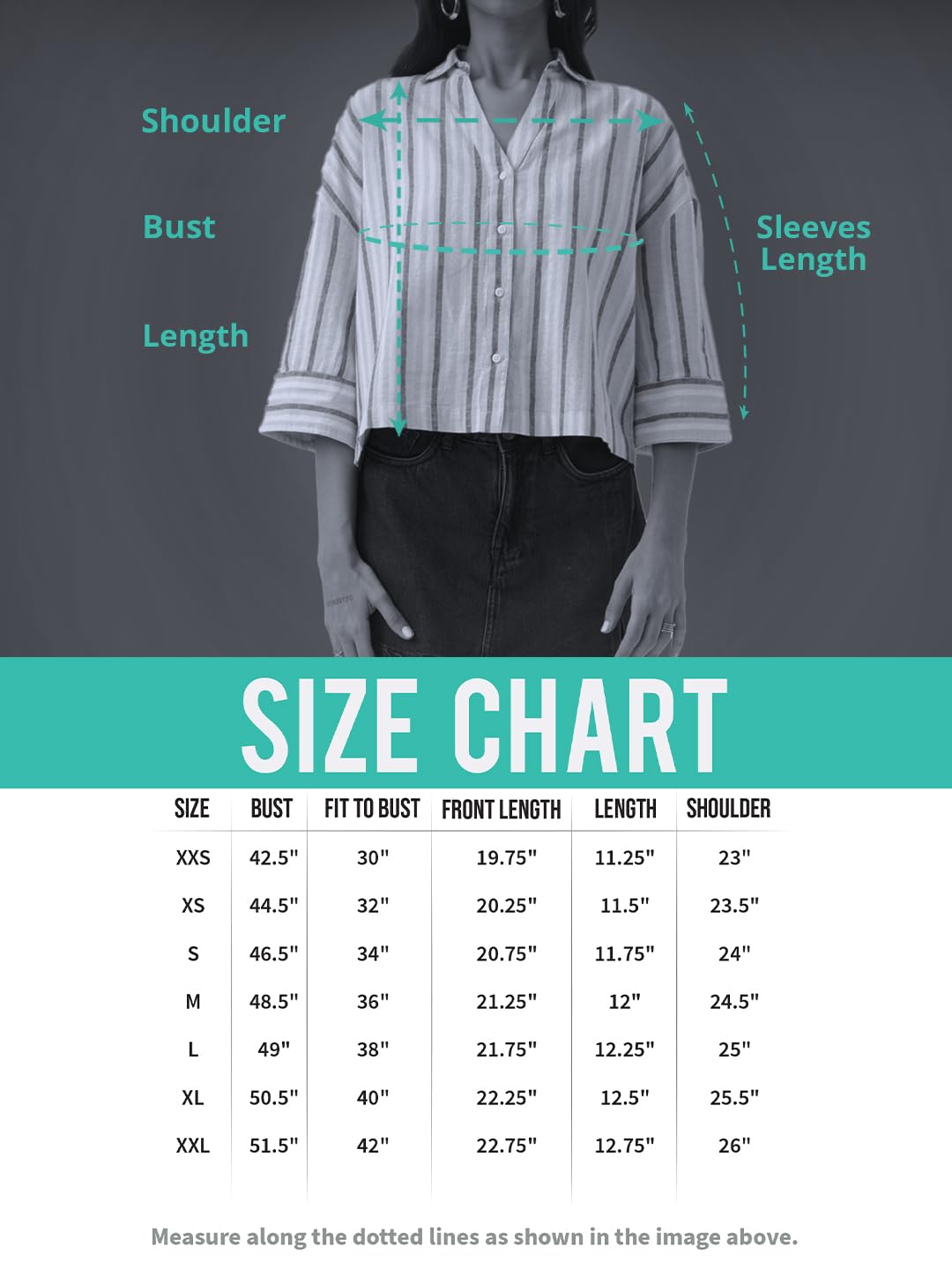 The Souled Store Camicia in cotone e lino: Shelly da donna e ragazza, lunghezza al gomito, scollo a V, verde oliva, ricamata, in cotone e lino, vestibilità oversize, traspirante, per abbigliamento