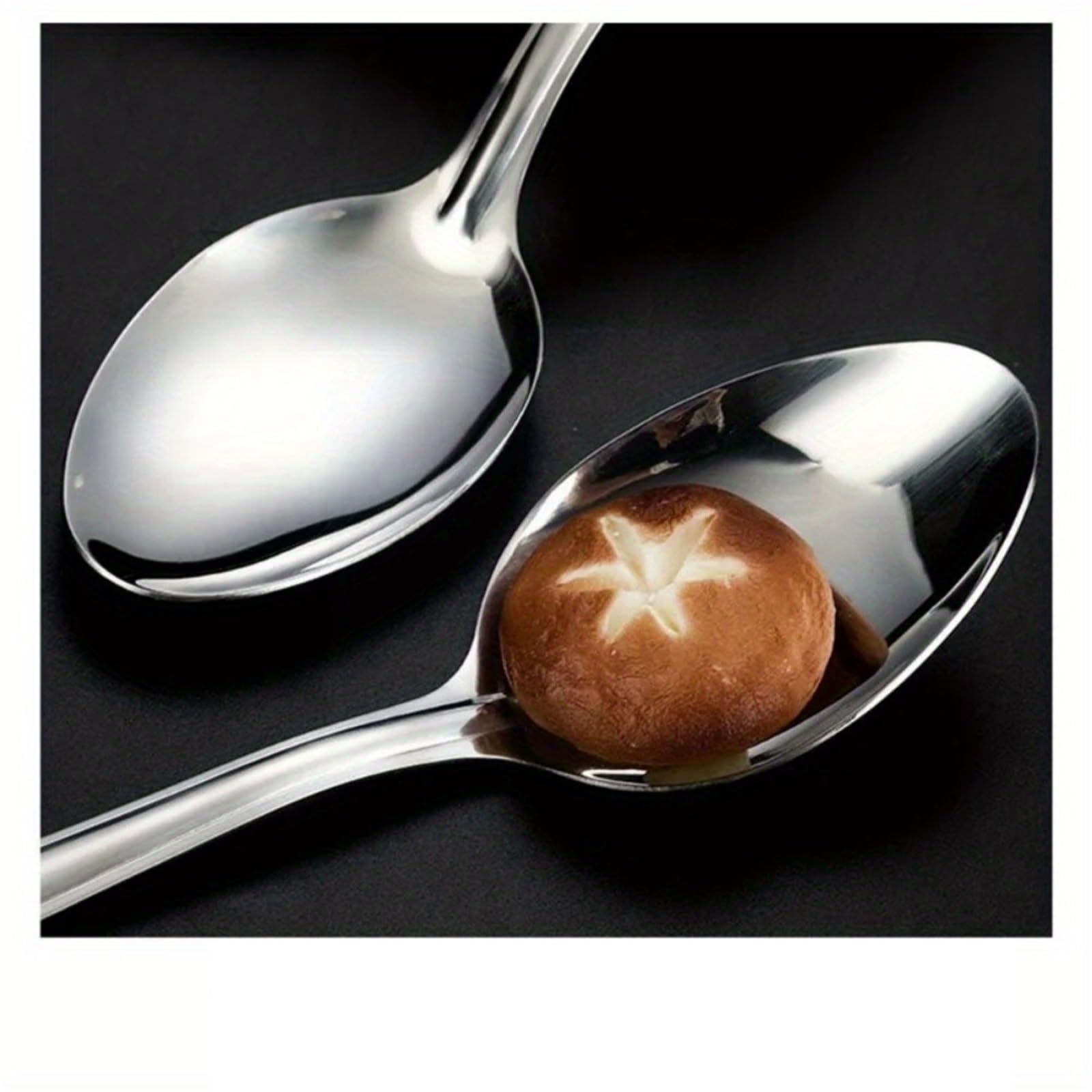 Cucchiaio Scrematore 2 set di colini in acciaio inox, cucchiaio da cucina, colino, cucchiaio, filtro, colino, paletta for alimenti, schiumarola forata for alimenti er Friggere