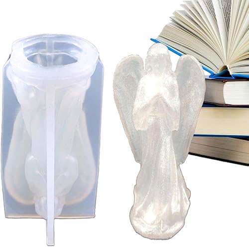 Religious Cake Mold, 52.632.24in Angel Wings Silicone Molds, Resin Angel Mold with Smooth Appearance, Mold Silicone Fondant Molds with Fashion