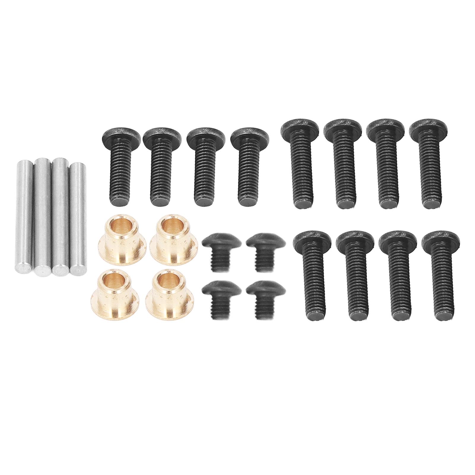Kit de actualización de coche RC, Kit de piezas de mejora de aleación de aluminio portátil para coche RC 4 Tec C8 1/10, coche deportivo plano (Roja)
