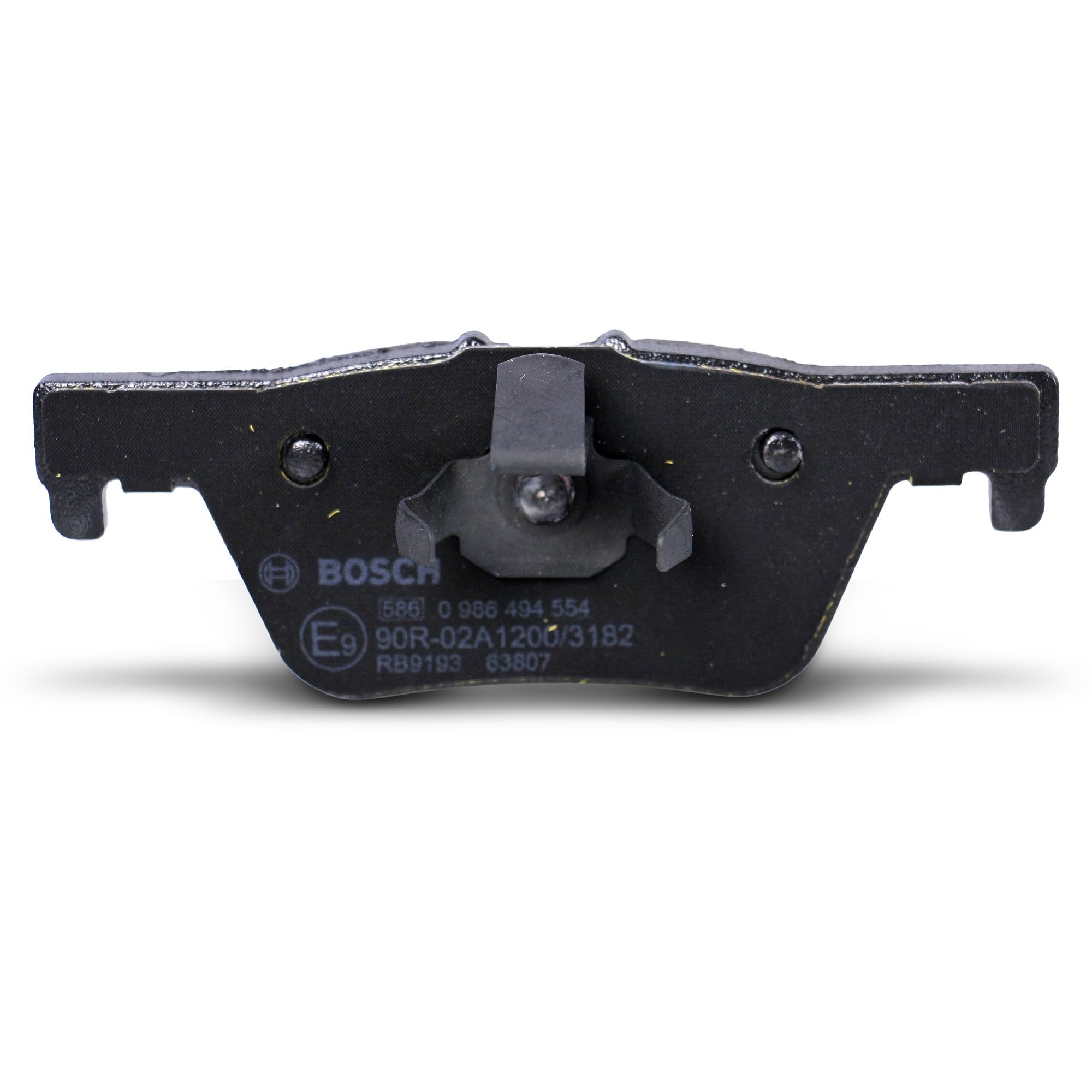 BOSCH Kit pastiglie freno, Freno a disco 0986494554 | Qualità Bosch - Riduzione del Rumore e della Polvere - Certificazione ECE-R90 - Senza rame