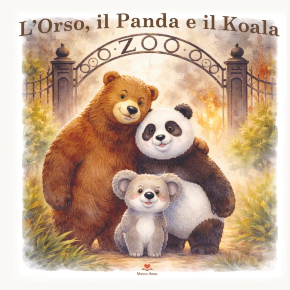 L'Orso, il Panda e il Koala: Così simili e così diversi - una storia di Inclusione