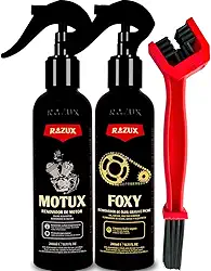 Escova Para Limpeza De Corrente De Moto Bicicleta Foxy Motux