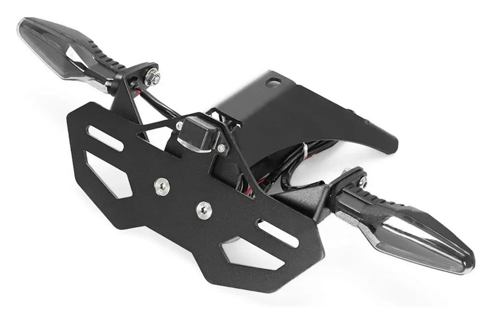 para Aprilia para RSV1000 V4R para Tuono 1000 1100 V4 RR Soporte De Matrícula Motocicleta Luz Cola Eliminador Guardabarros Señal LED Moto Intermitentes Indicadores