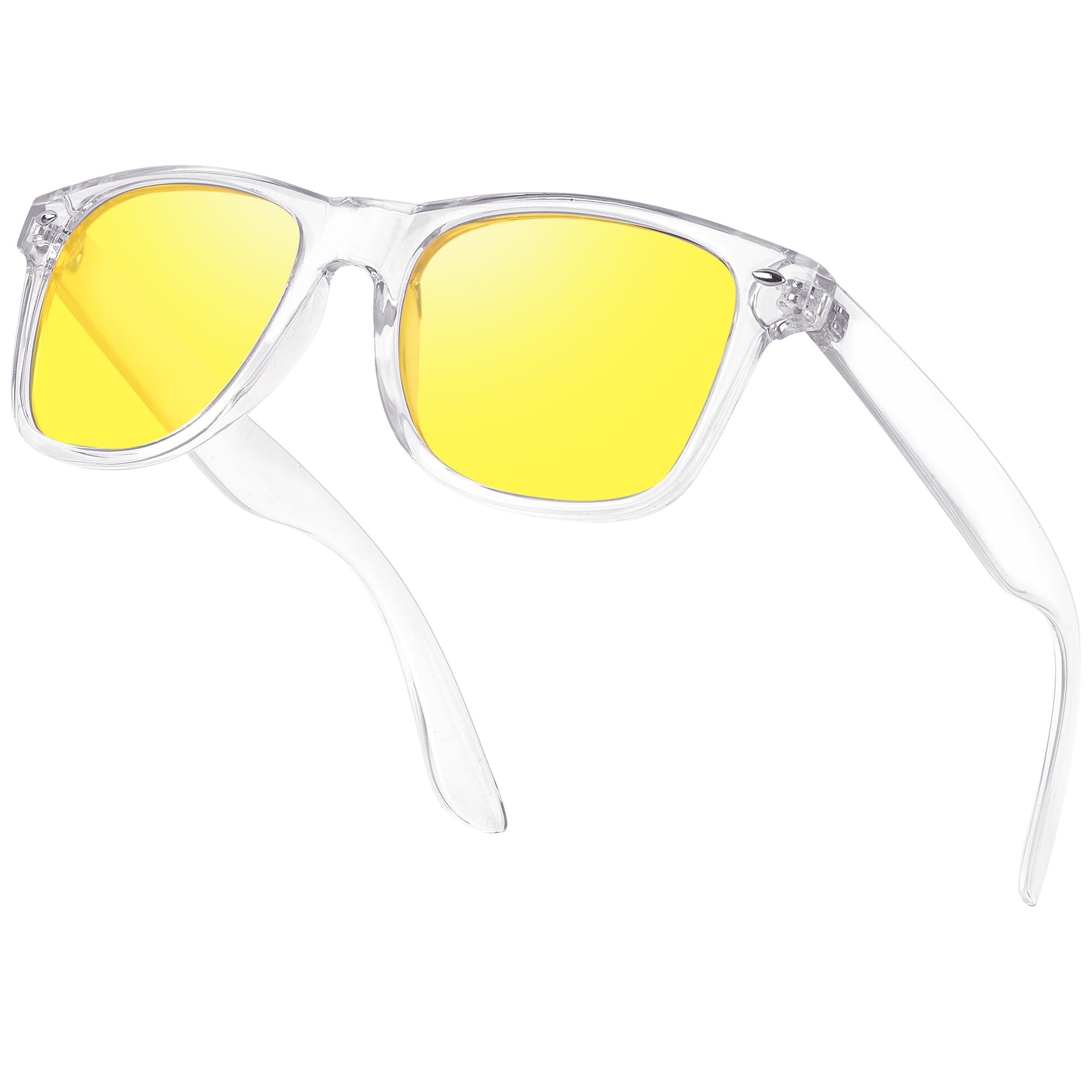okulary przeciwsłoneczne do jazdy nocą z polaryzacją - Okulary przeciwsłoneczne z powłoką antyrefleksyjną do jazdy nocą żółte okulary przeciwsłoneczne dla mężczyzn i kobiet