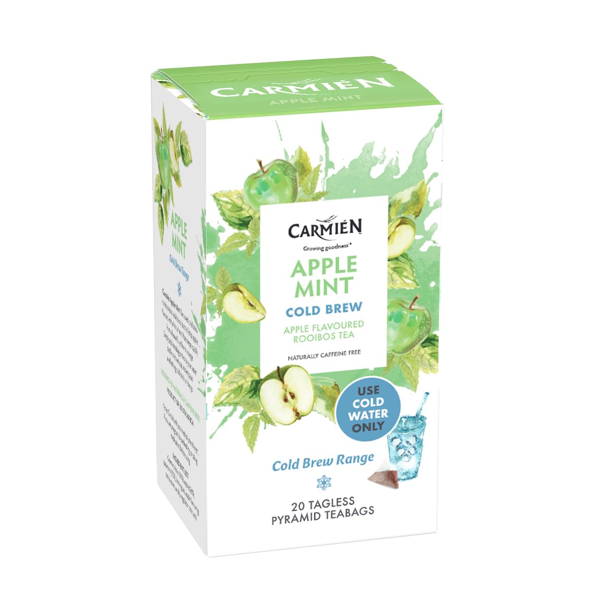 Carmién Tea Cold Brew: Apple Mint Rooibos 20's (50g)