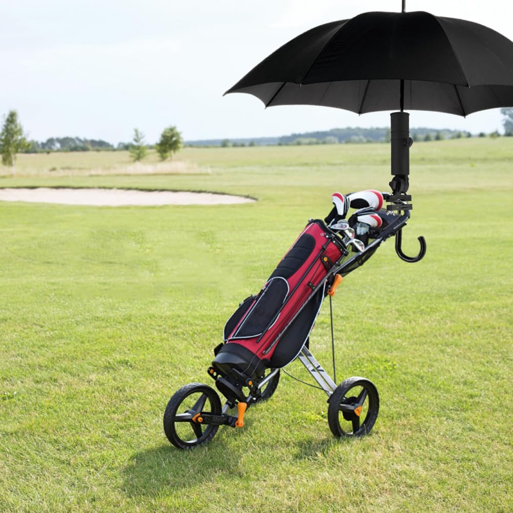 Soporte de sombrilla universal ajustable para carrito de golf