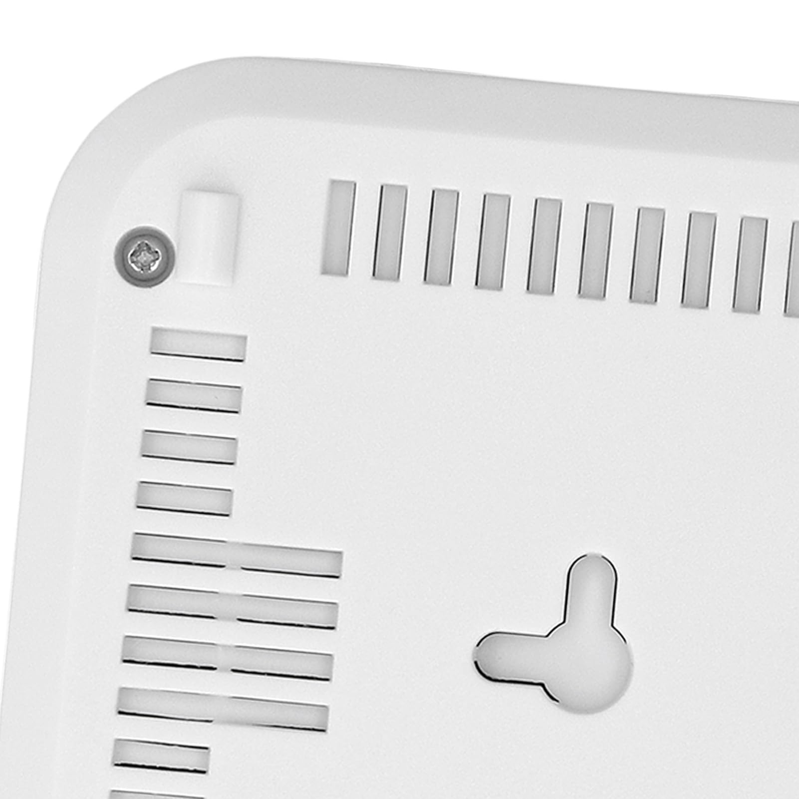 Tester intelligente della qualità dell'aria, misuratore WiFi per il monitoraggio di CO2, HCHO, VOC, umidità e temperatura in interni, uso domestico, bianco