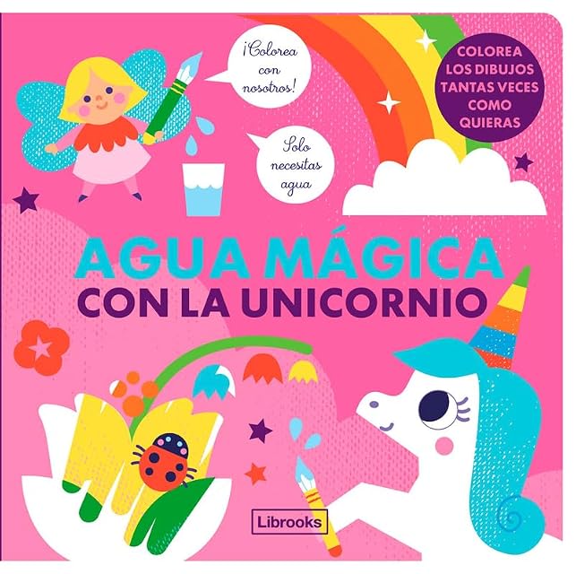 Portada de Agua mágica con la Unicornio