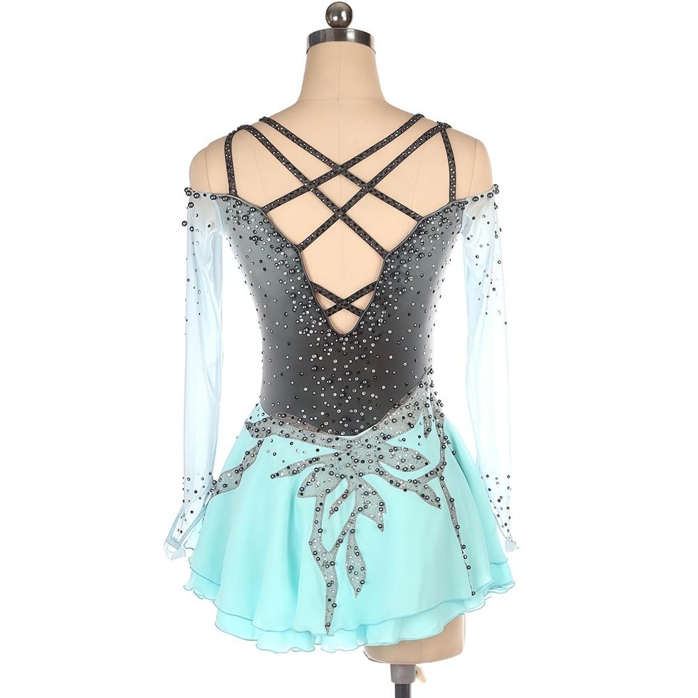 Uniforme De CompeticióN De Patinaje sobre Hielo, Ropa De Patinaje ArtíStico para Adultos, Ropa De Patinaje para NiñAs Y NiñOs, Uniforme De CompeticióN