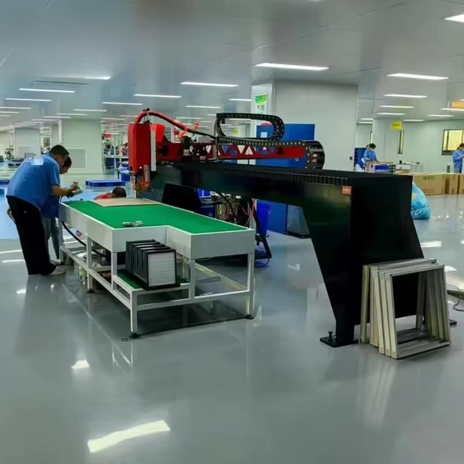 Full Automatic Glue Dispenser, Precision Waterproof Sealing Glue Machine for Electronic Equipment PCB Encapsulation LED Light Housing Sealing Automotive Parts