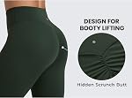CRZ YOGA Secretsculpt Leggings 25" | Butterlift, Buttery Soft, Moderate Compression, Workout, Pilates, No Front Seam, Booty Scrunch Butt, High Waist, for Women