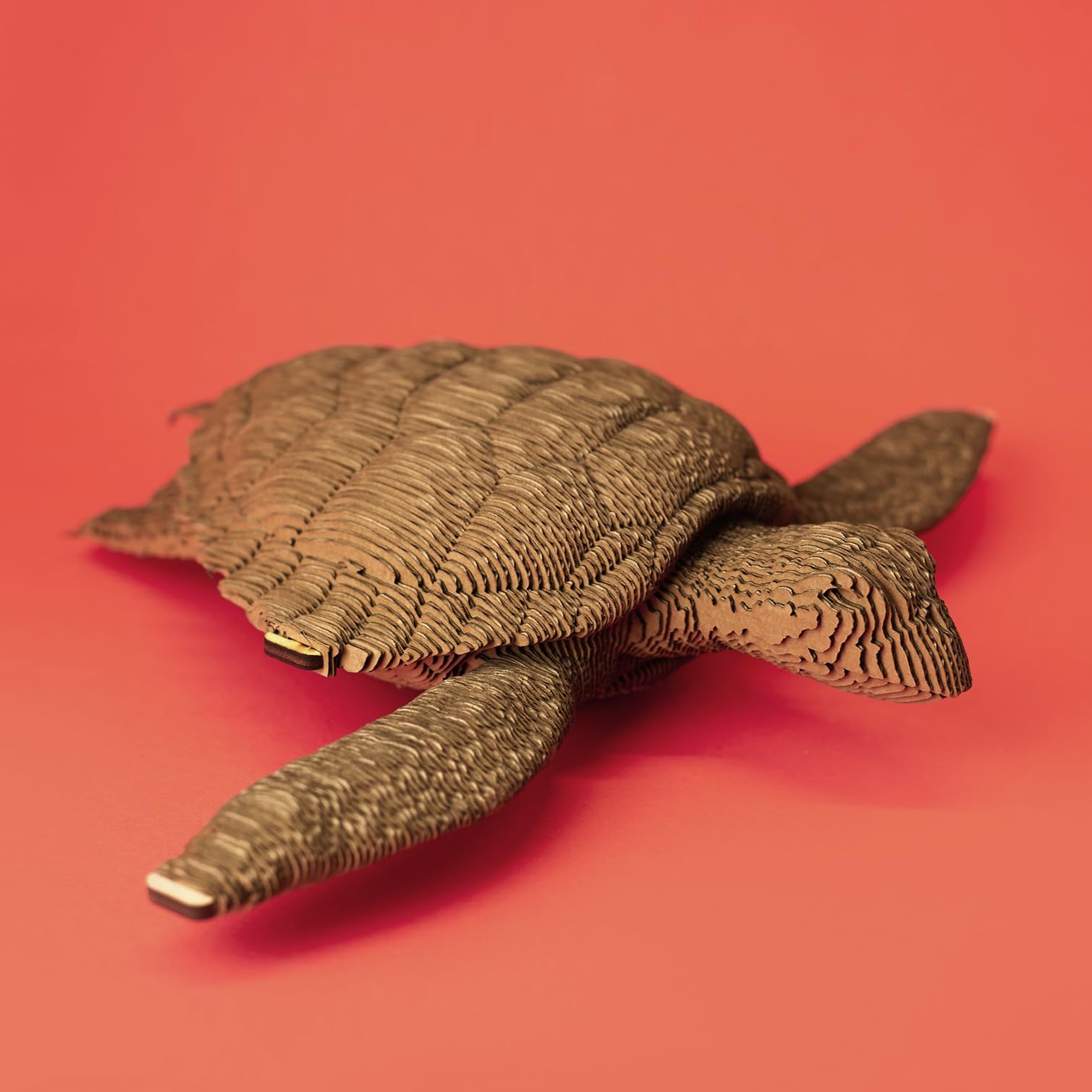 Tortuga Marina Puzzle 3D de Cartón – Maqueta para Montar