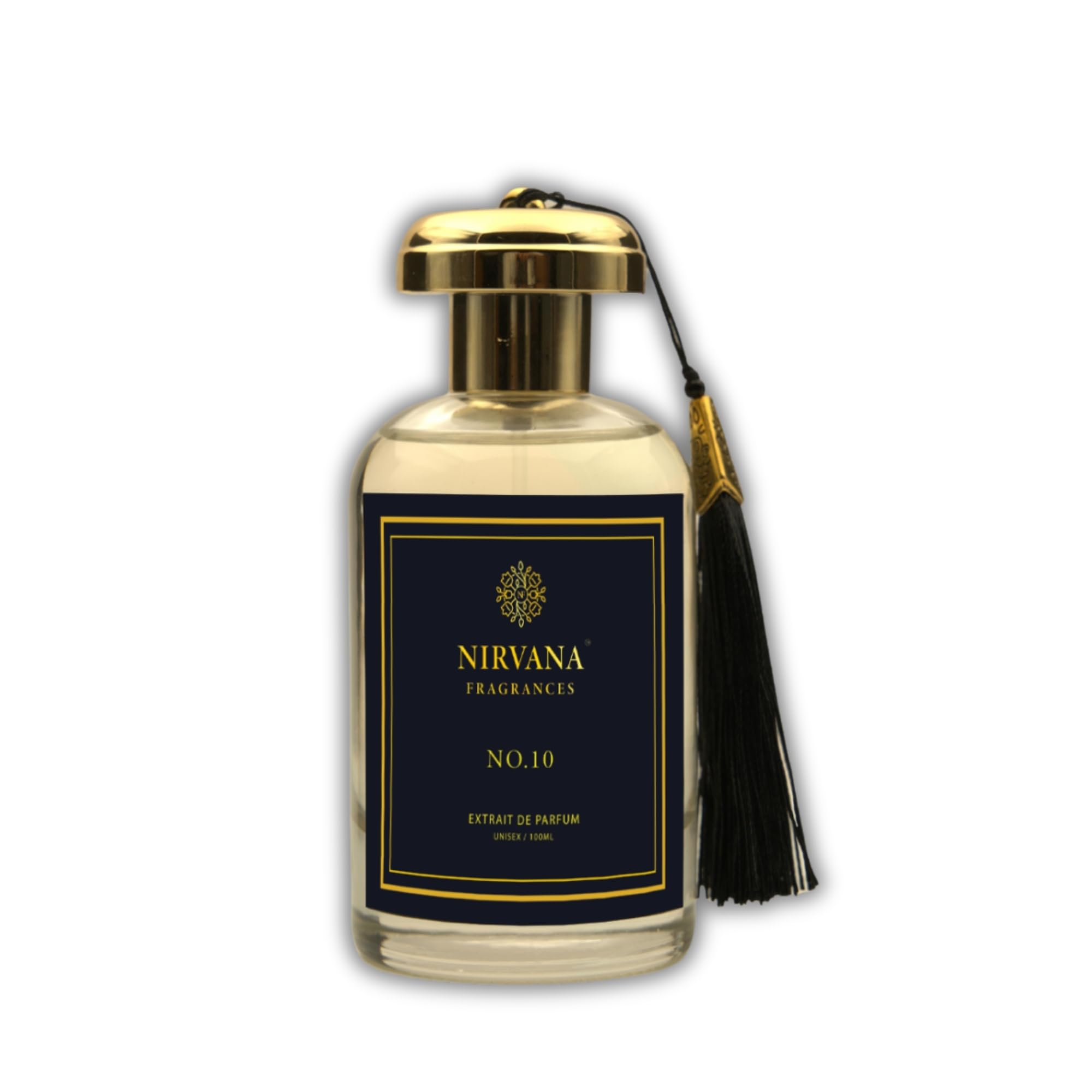 NIRVANA FRAGRANCES No.10 EXTRAIT DE PARFUM Luxury Long Lasting Perfume for Unisex, 100 ml - Premium Aromatic Fragrance| Gift For Both Men & Women|Best Everyday Fragrance