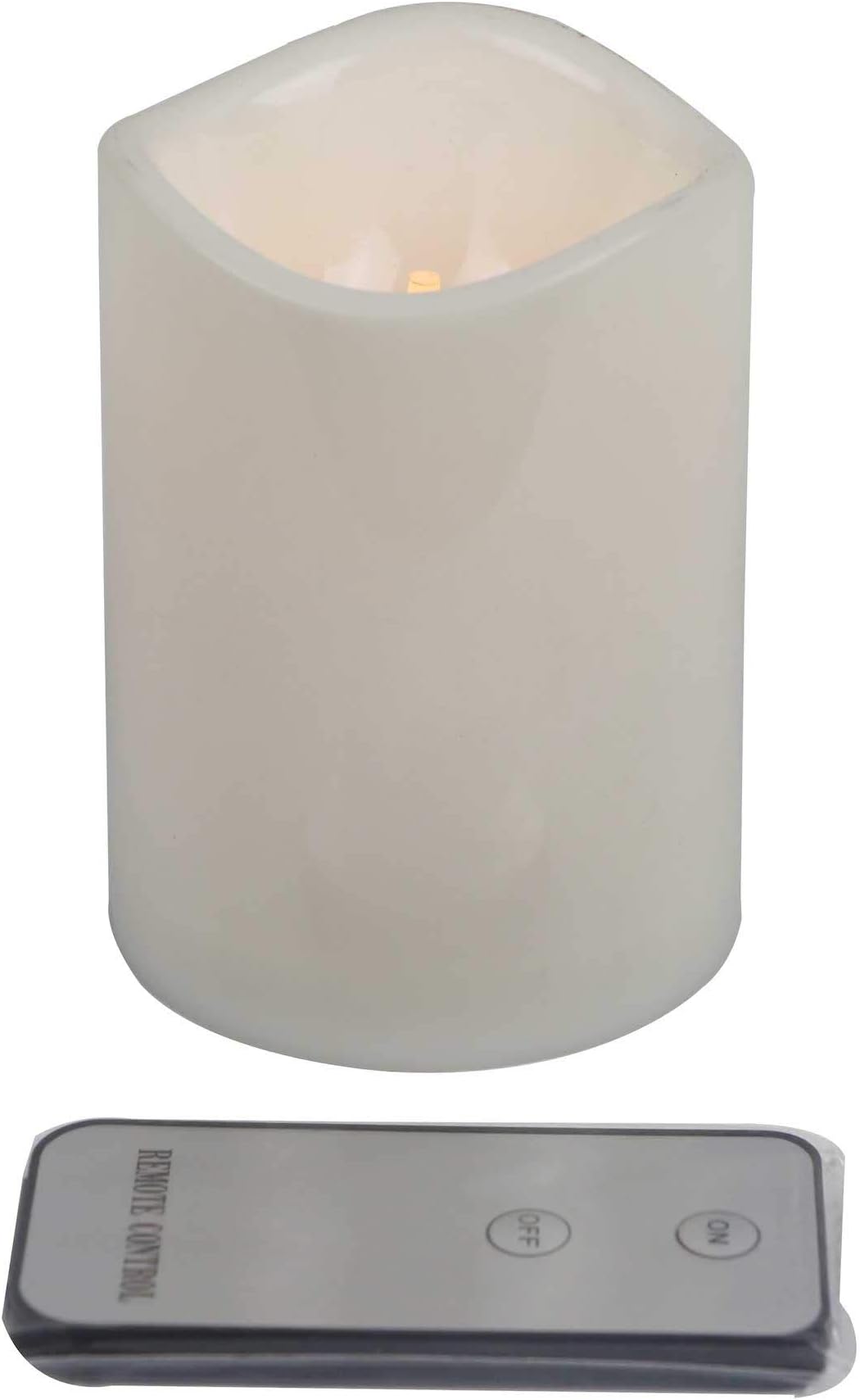 Sterno Nst13413cr Night Splendor Flameless Pillar Candle
