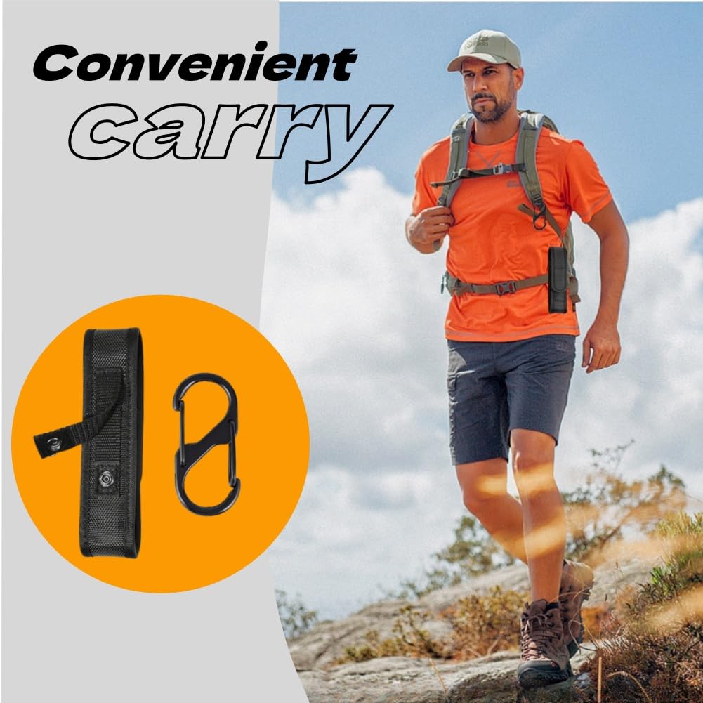 BARRU Support De Poche De Torche En Nylon,Porte Lampe