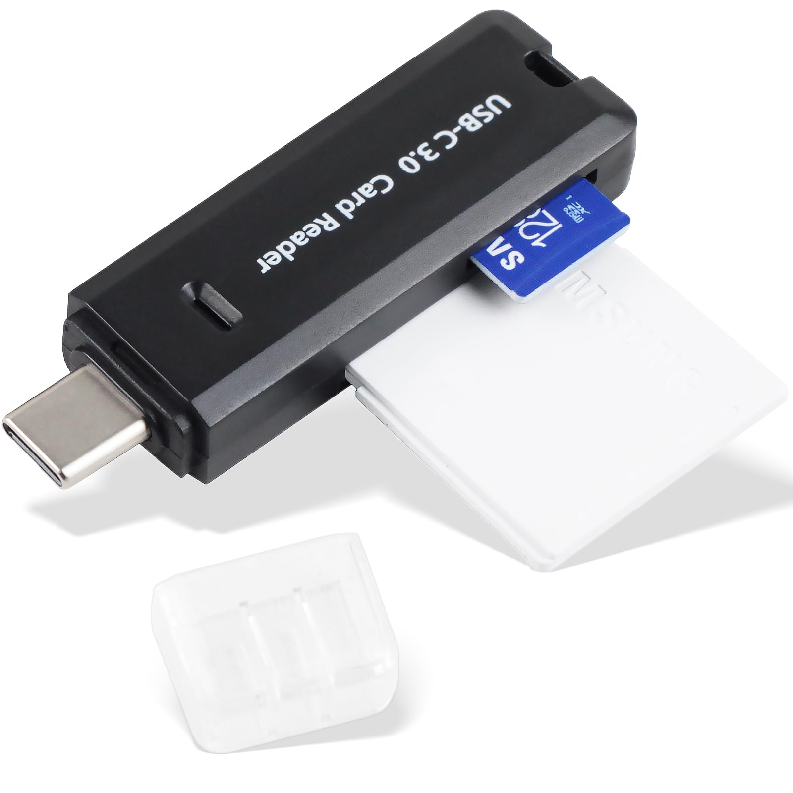 Czytnik kart micro SD, 5 Gb/s 2 w 1 czytnik kart pamięci USB C do aparatu cyfrowego, przeglądarka kart SD z podwójnym gniazdem na SD, SDHC, SDXC, Micro SD, MicroSDHC, Micro SDXC, MMC, RS-MMC, karty TF
