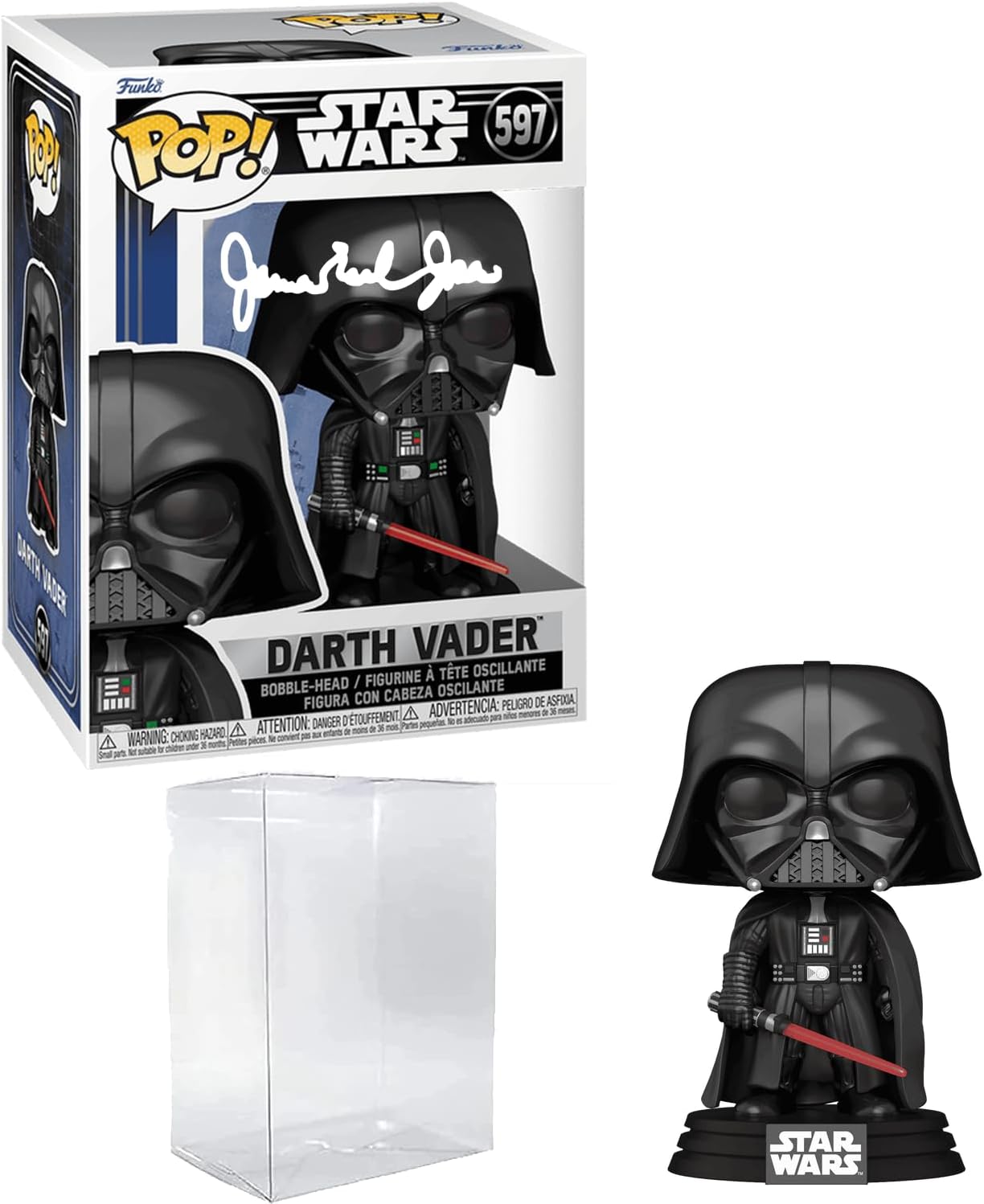 JEJ Darth Vader Laser Autograph Funko POP #597 + Case 4 61+QHl50IOL. AC SL1500