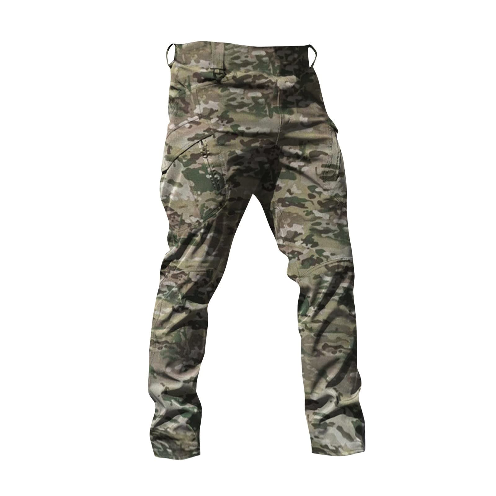 Athletic Army Trousers Cargo Pants For Men Multi Pocket Athletic