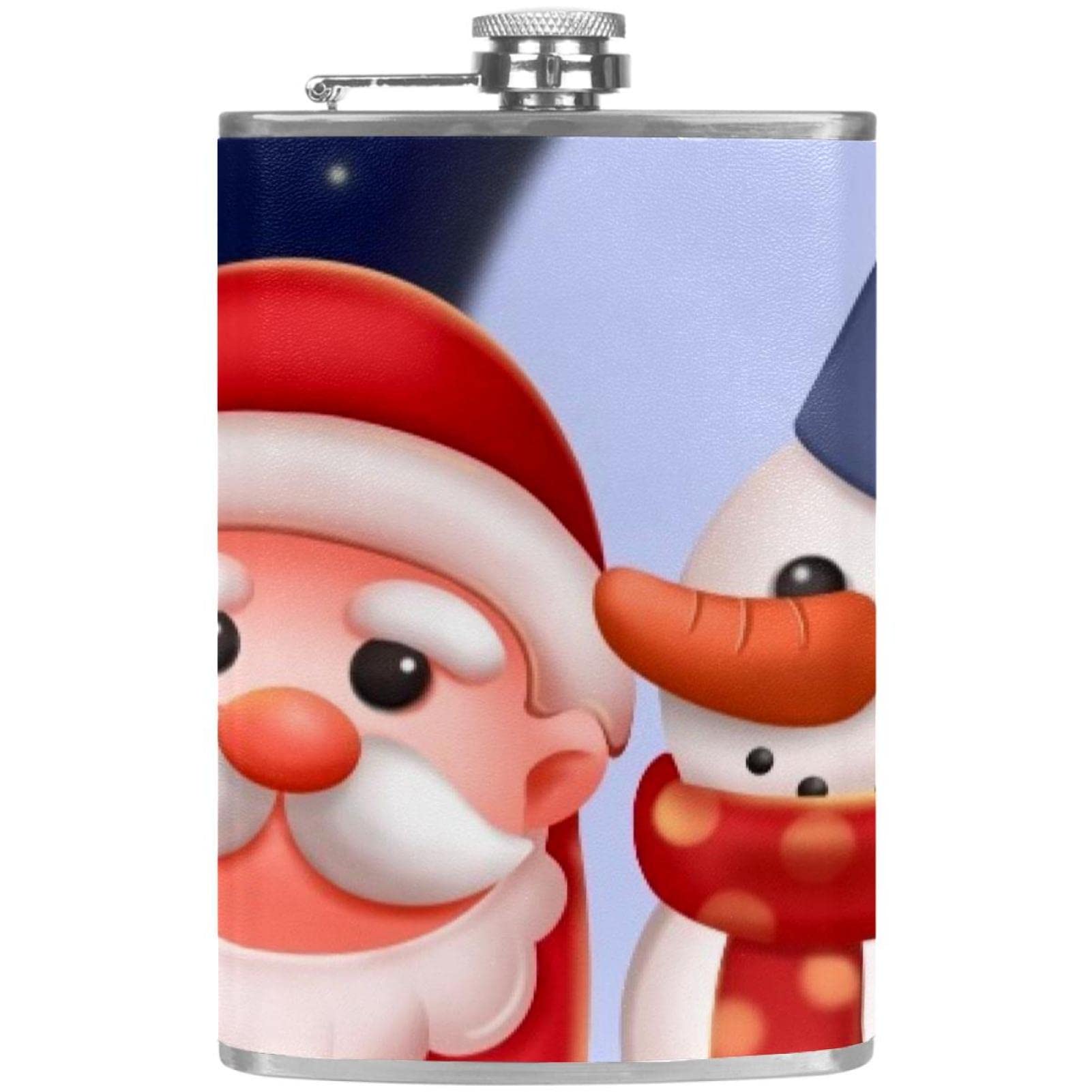 Flasque de Noël pour liqueur cadeau idéal homme et femme avec entonnoir