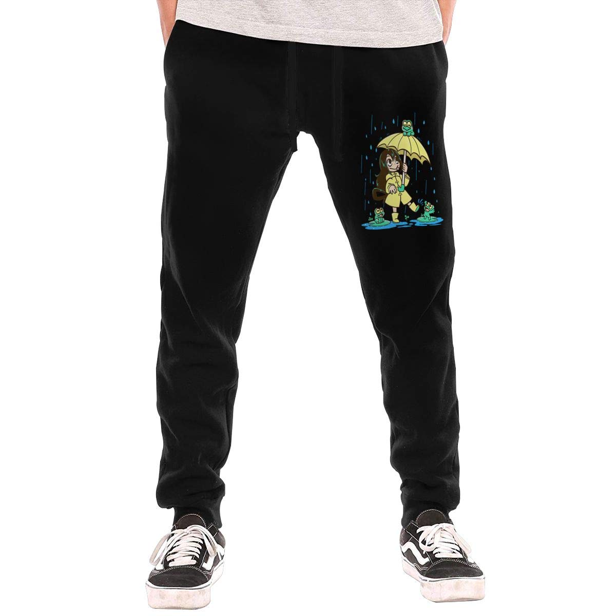 My Hero Academia Asui Tsuyu Best Froppy Girl Men's Pocket Long Pant Bottom Sweatpants