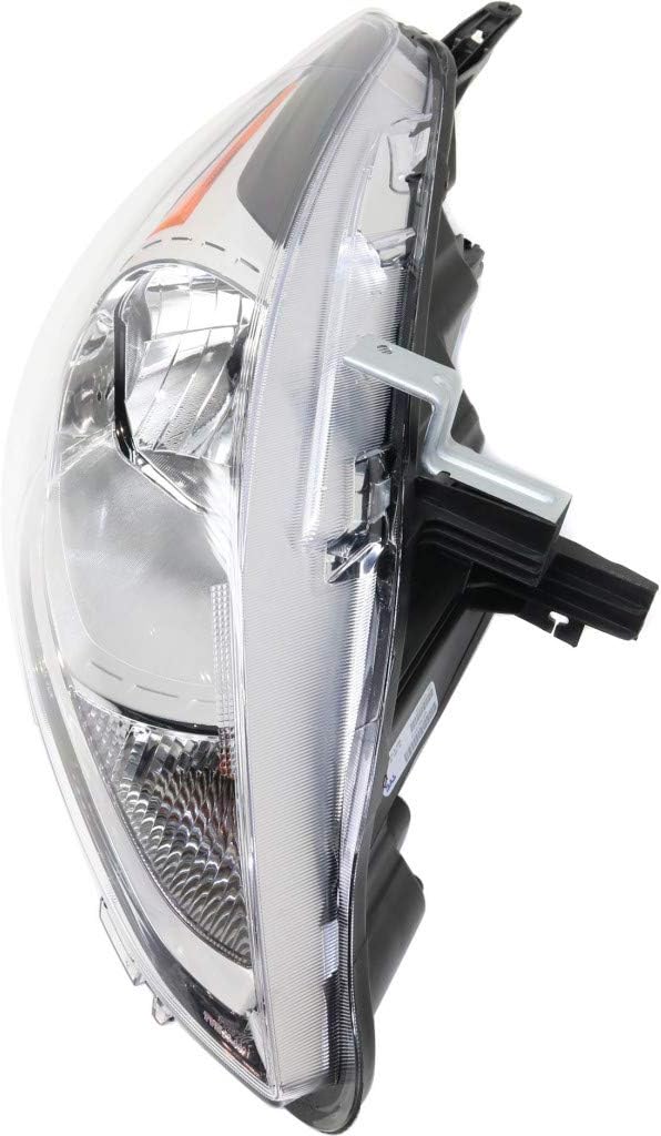 CarLights360: For 2015 2016 2017 2018 NISSAN VERSA Head Light Assembly Passenger Side w/Bulbs - (DOT Certified) Replacement for NI2503230