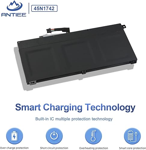 Miniatura 5 de ANTIEE 45N1742 Batería para portátil Lenovo ThinkPad T550 T550s T560 W550 W550s P50S tipo 20CK 20CJ 20FH 20FJ 20E2 Series Notebook 45N1740 45N1741