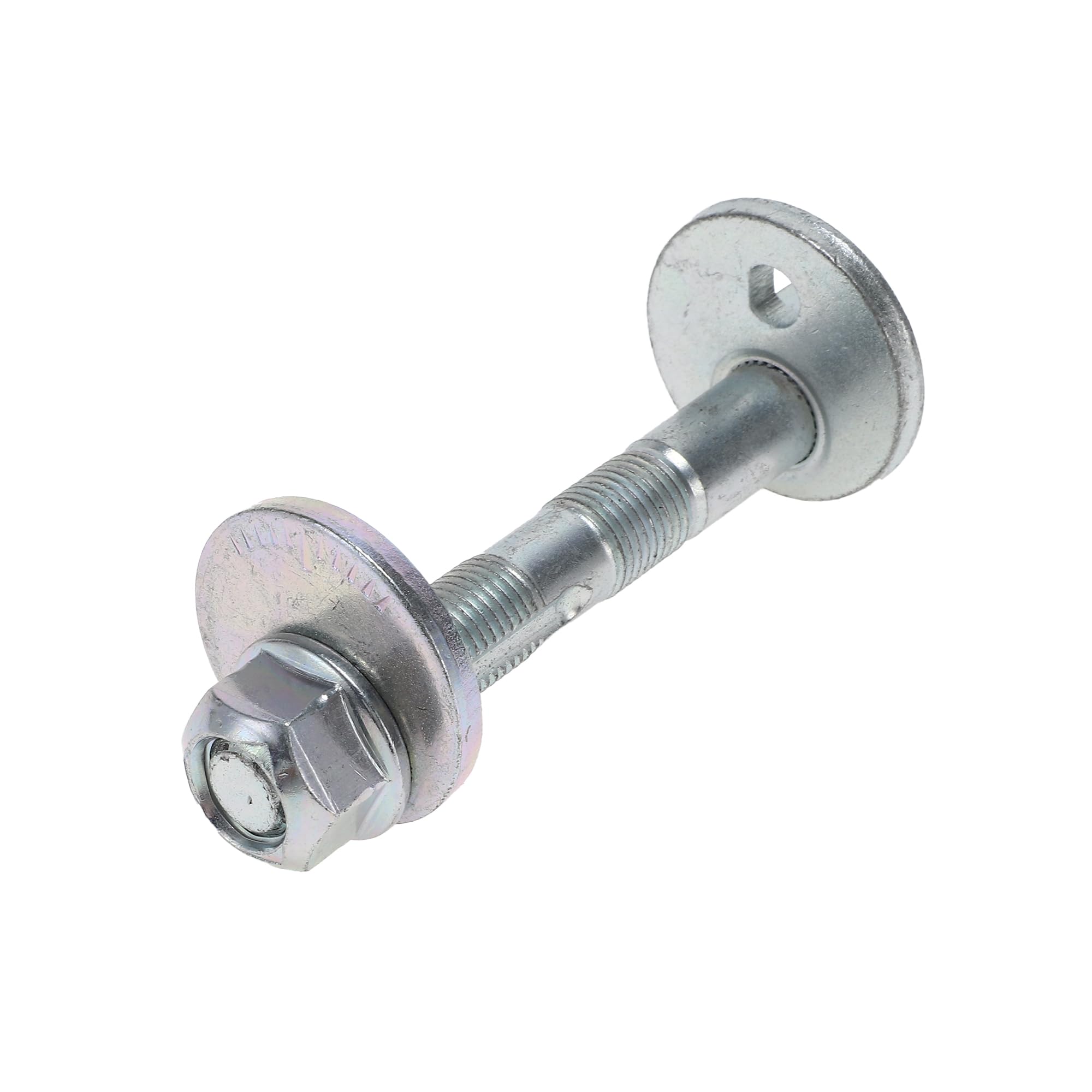 Hihaha No.4840948030 Camber Alignment Bolt with Gasket Nut for Toyota Highlander 2001-2018 Washer Bolt Metal 1 Set Silver Tone