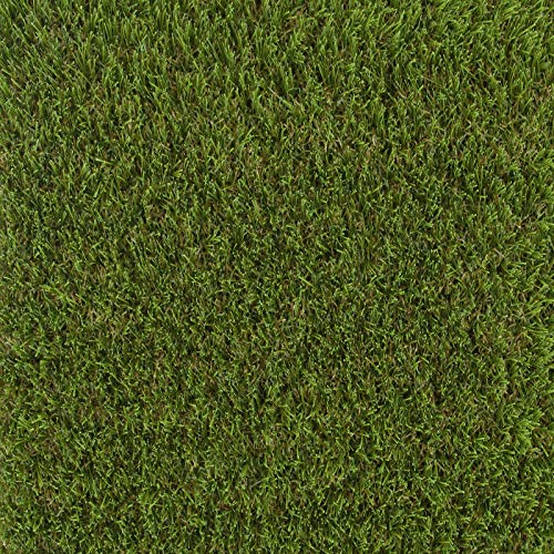 247Floors Calgary 37mm Realistic Artificial Grass Natural Look Lawn Turf 2m 4m Wide (2.5m x 2m / 8ft 2