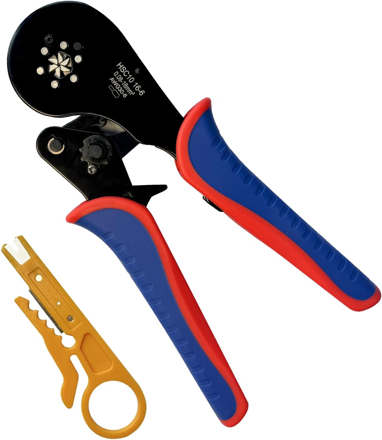 Pinza Crimpatrice Esagonale Preciva A Doppio Filo Per Capicorda – Impugnatura Ergonomica - Foto 4