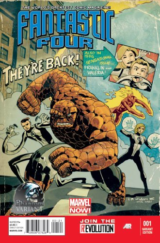 Fantastic Four #1 Phantom Variant Edition Epub