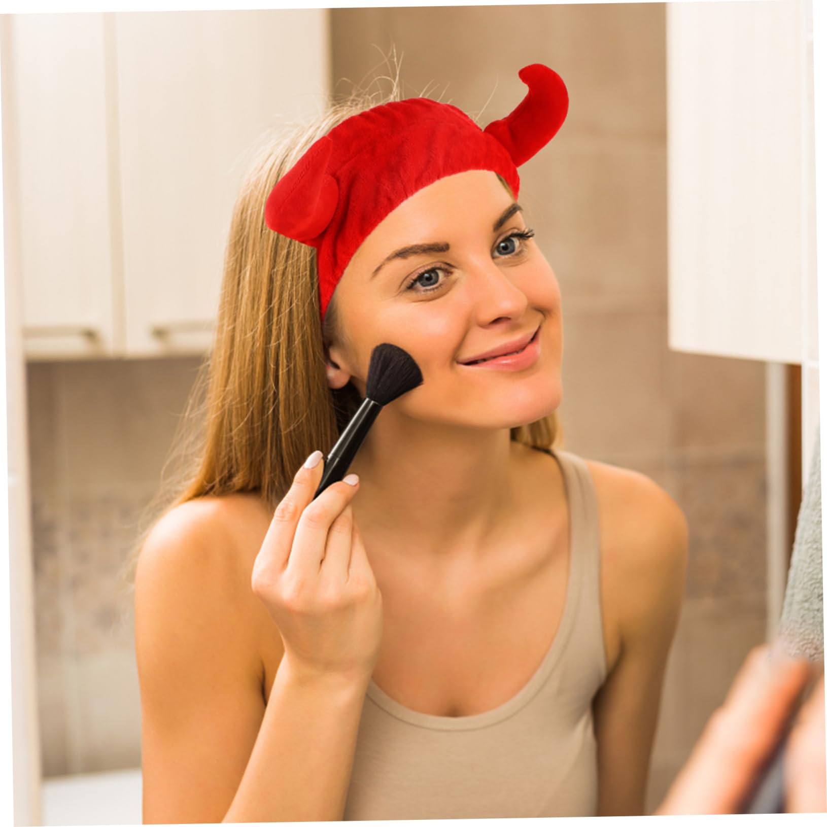 iplusmile 2 pezzi Fascia Makeup Peluche Fascia per Spa e Skincare Assorbente e per
