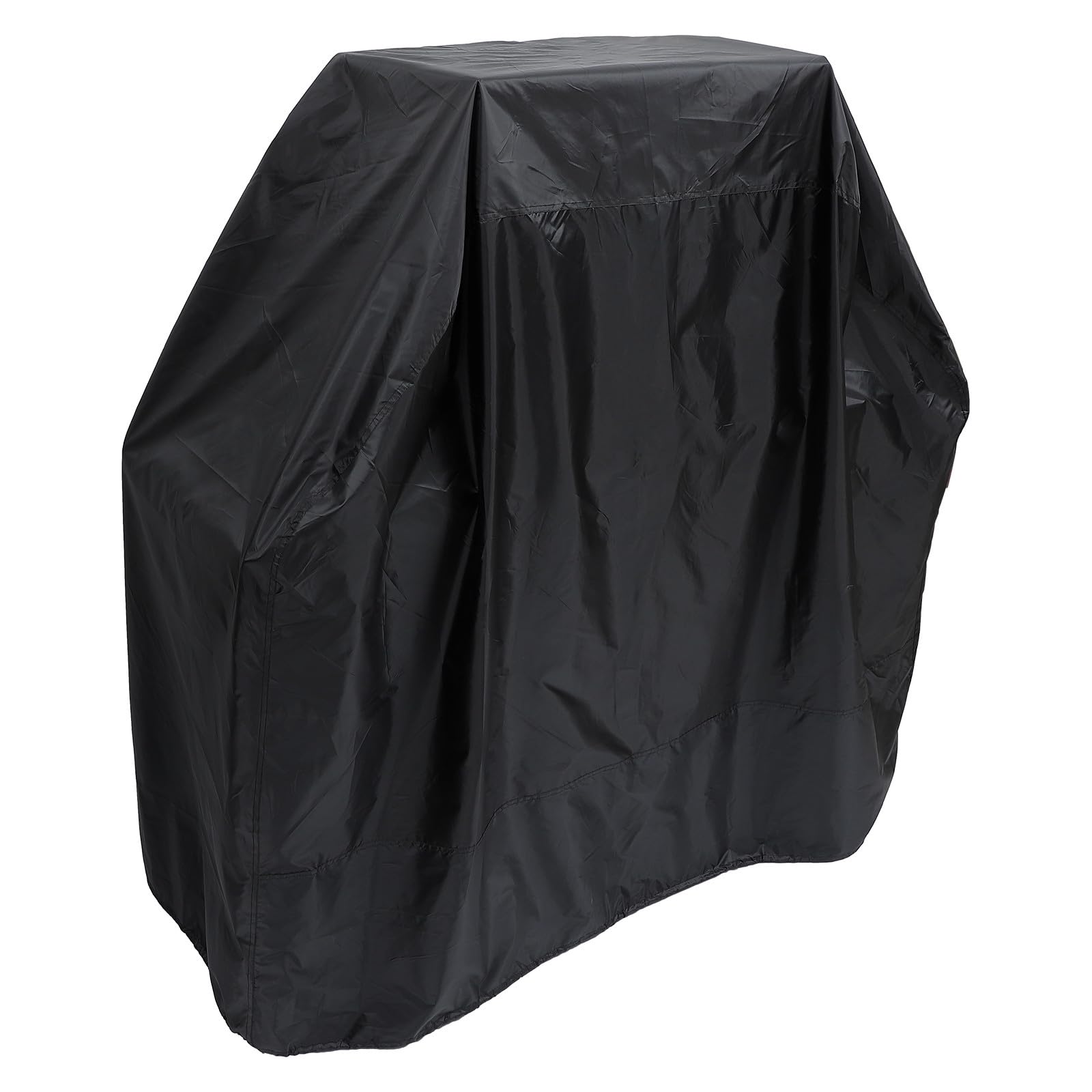 Housse de barbecue imperméable en polyester lourd bâche extérieure haute résistance noire