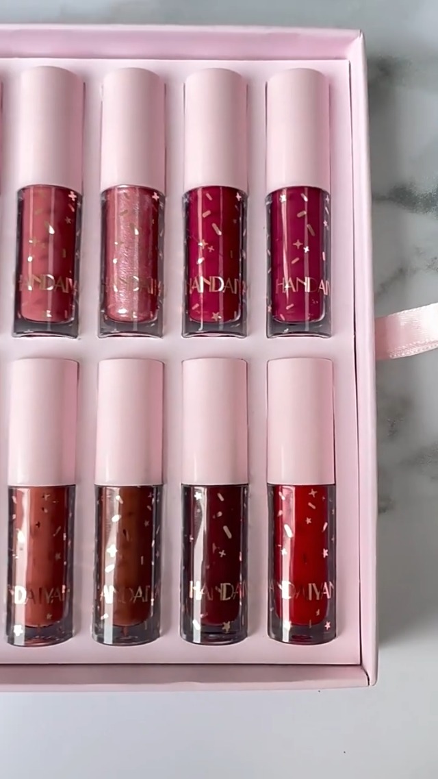 Dulele Lippenstift-Set Mit 6 Nude Matt-Farben – Wasserfest, Langlebig, Antihaftend & Mit Geschenkbox