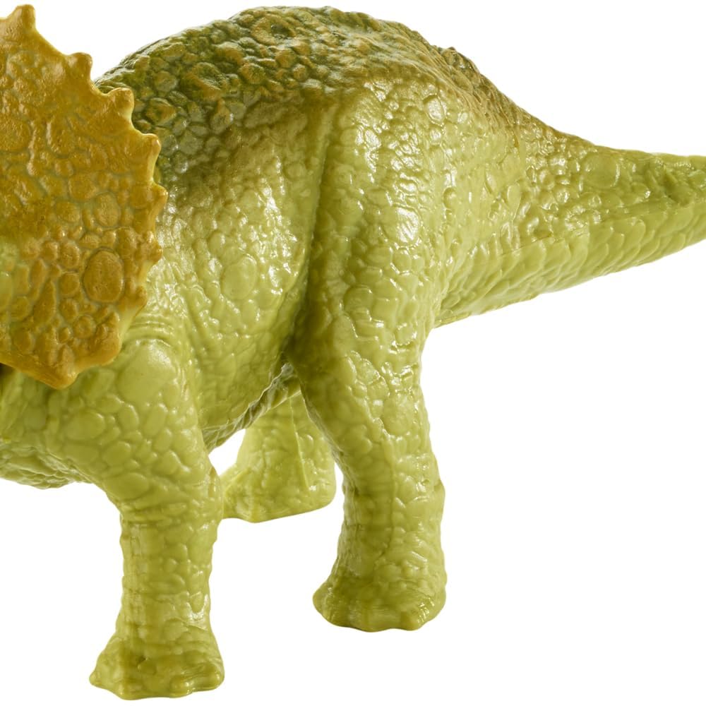 Mattel Jurassic World Wave 4 Mini Sammelfigur Triceratops Dinosaurier - ungeöffnete identifizierte Blindtasche Dino Rivals