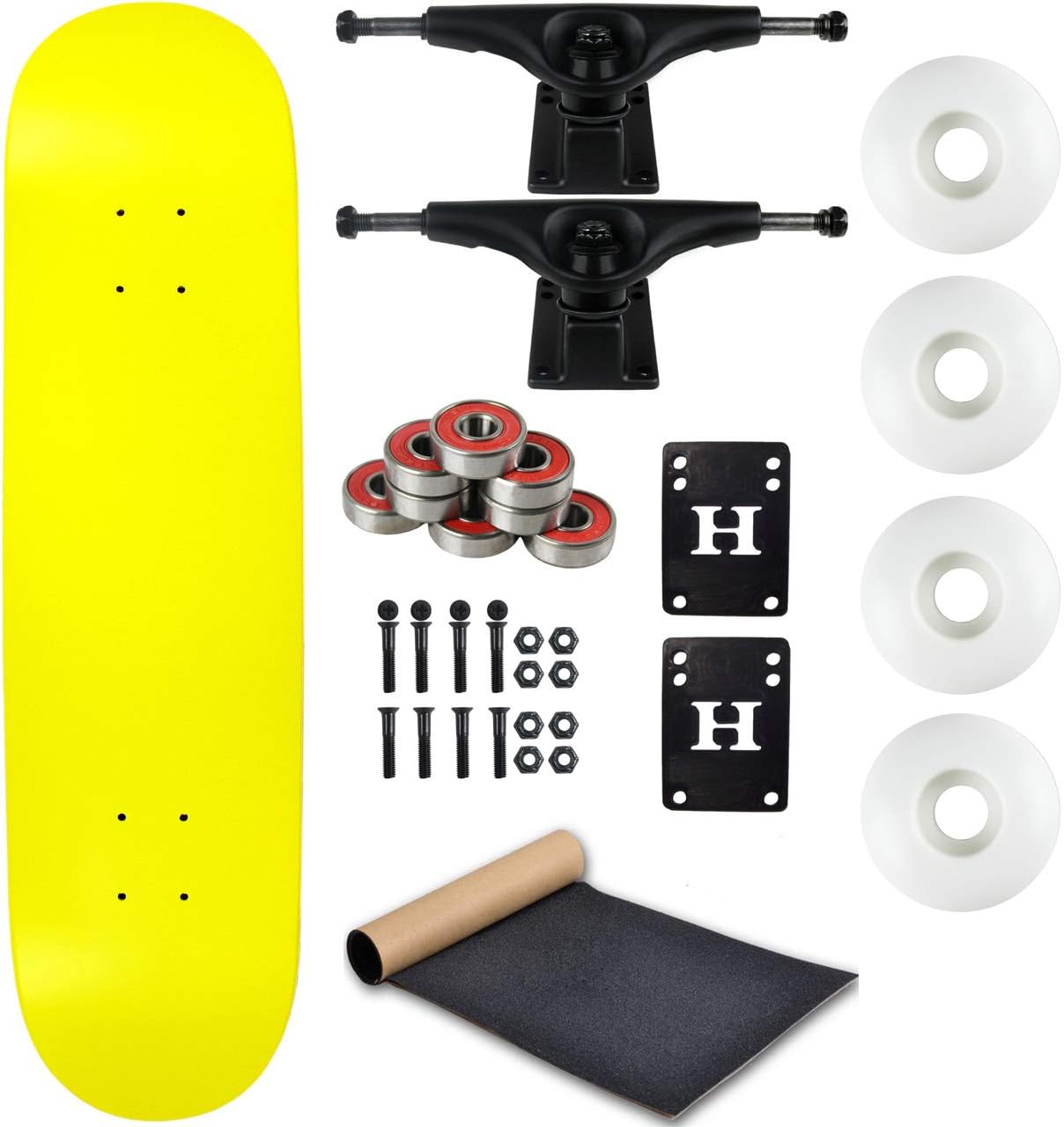 Moose Complete Skateboard Dip Trucks and Wheels