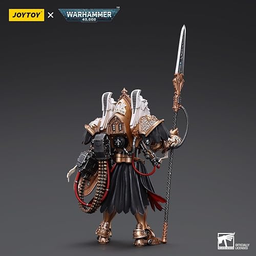 Miniatura 3 de JOYTOY Warhammer 40k Adepta Sororitas Retributor con Flamer Pesado 118 Figura de acción Joy Figuras de juguete