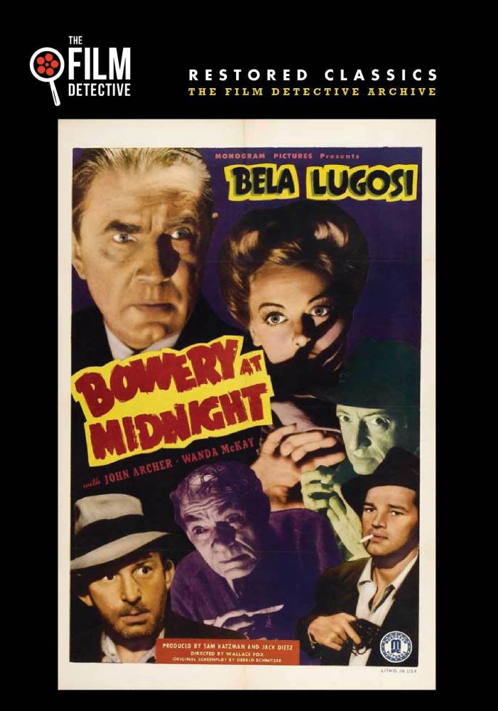 Bowery At Midnight Edizione Stati Uniti Italia DVD para reproductores compatibles