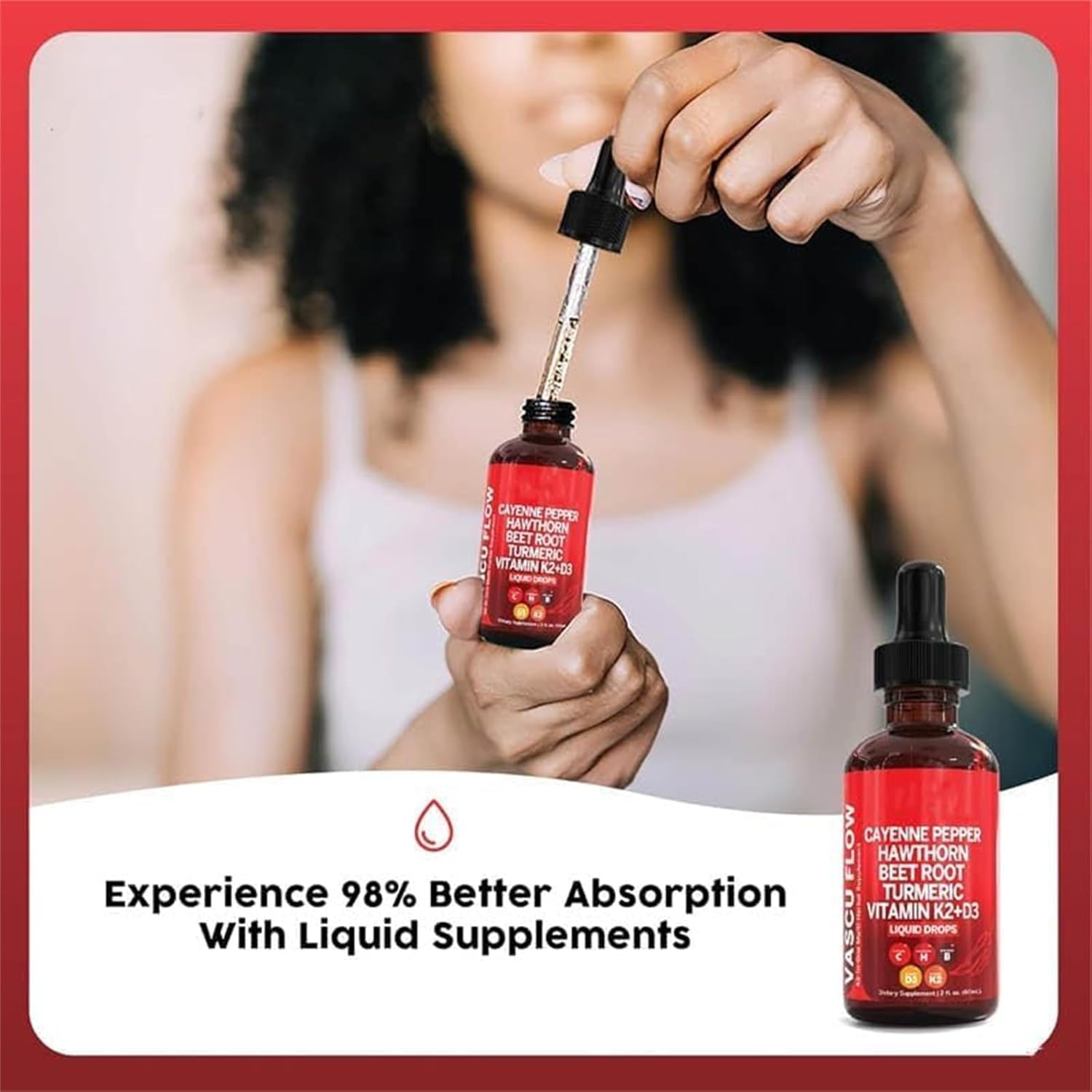Gocce di Cayenna di Aeluro, Estratto di pepe di Cayenna di Aeluro, Liquido di estratto di pepe di Cayenna, Gocce di pepe di Cayenna Aeluro, Pepe di Caienna Liquid Drops Metabolism Boost (3)