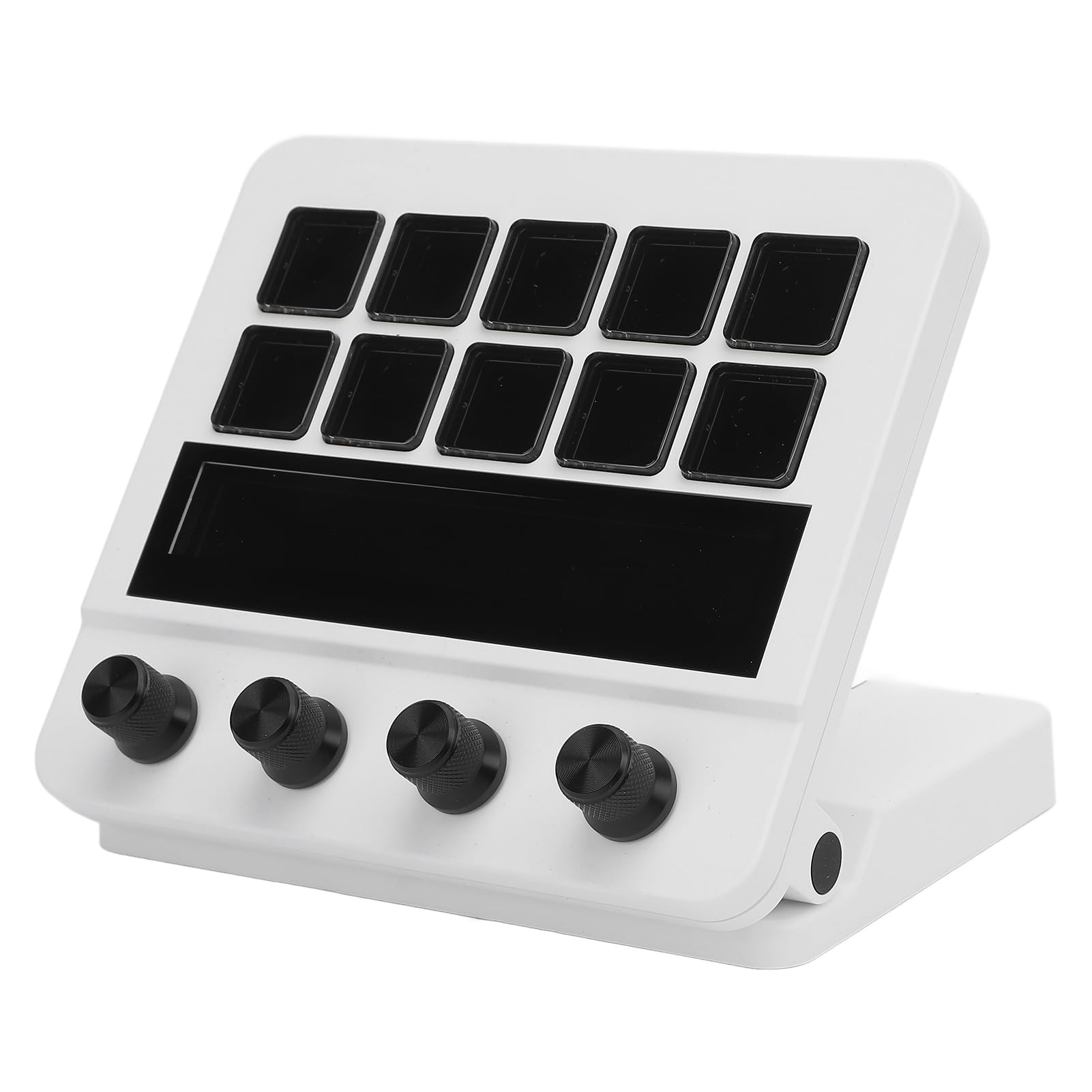 Stream Controller Deck, Anpassbare LCD -Tasten Stream Controller Stream Control Deck mit 10 Tasten -Dashboard -anpassungsfähige LCD -Tasten für PC -Streaming