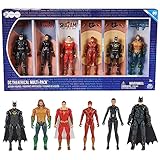 DC Comics, DC Theatrical Multi-Pack (Limited Edition), 6 Iconic Super Hero Action Figures, 4-inch Tall, WB 100 Years Anniversary Collectible, Superhero Kids Toys for Boys and Girls, Ages 3+