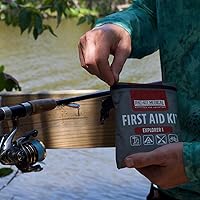 Vista 7 de Pac-Kit - Kit de primeros auxilios impermeable Explorer 1 para senderismo, camping y actividades al aire libre, 67 piezas
