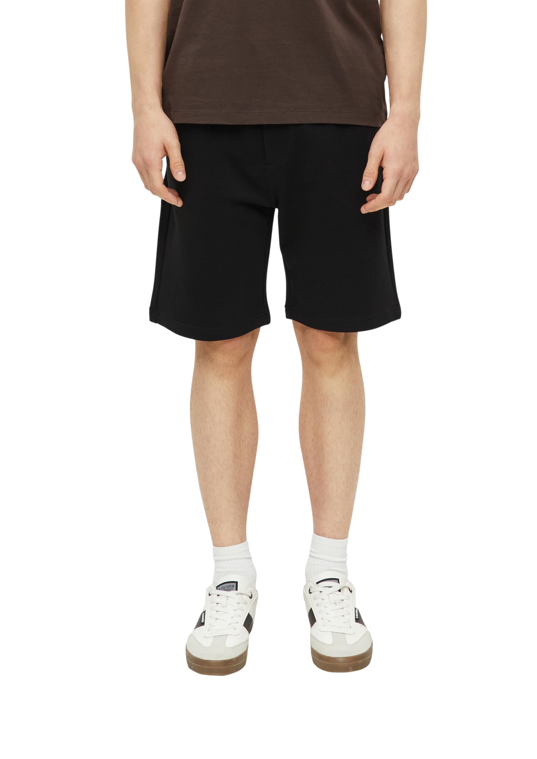 s.Oliver Men's Bermuda Shorts Relaxed Fit 2179302, Black, XXL