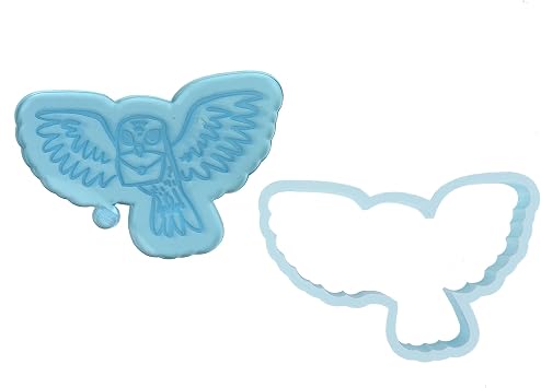 Sweet Stamp by AmyCakes Spellbound Outboss Plastic Stamp N Cut, Owl