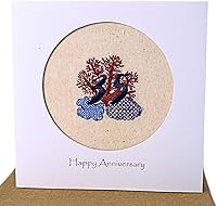 Vista 14 de Camellia Bees Tarjeta de aniversario de boda para ella él, tarjeta de aniversario hecha a mano para esposa, marido, pareja (60º)