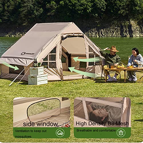Carpa Inflable para Camping para 4-6 Personas 4 Estaciones miniatura 3