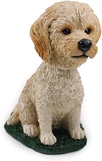 Animal Den Labradoodle Dog Bobblehead Figure for Car Dash Desk Fun Accessory